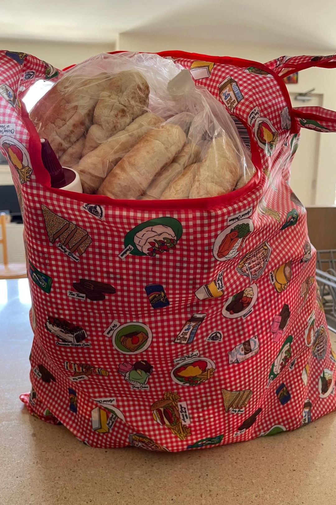 Culinary Delights of the Refined Aussie Palate Reusable Shopping Bag