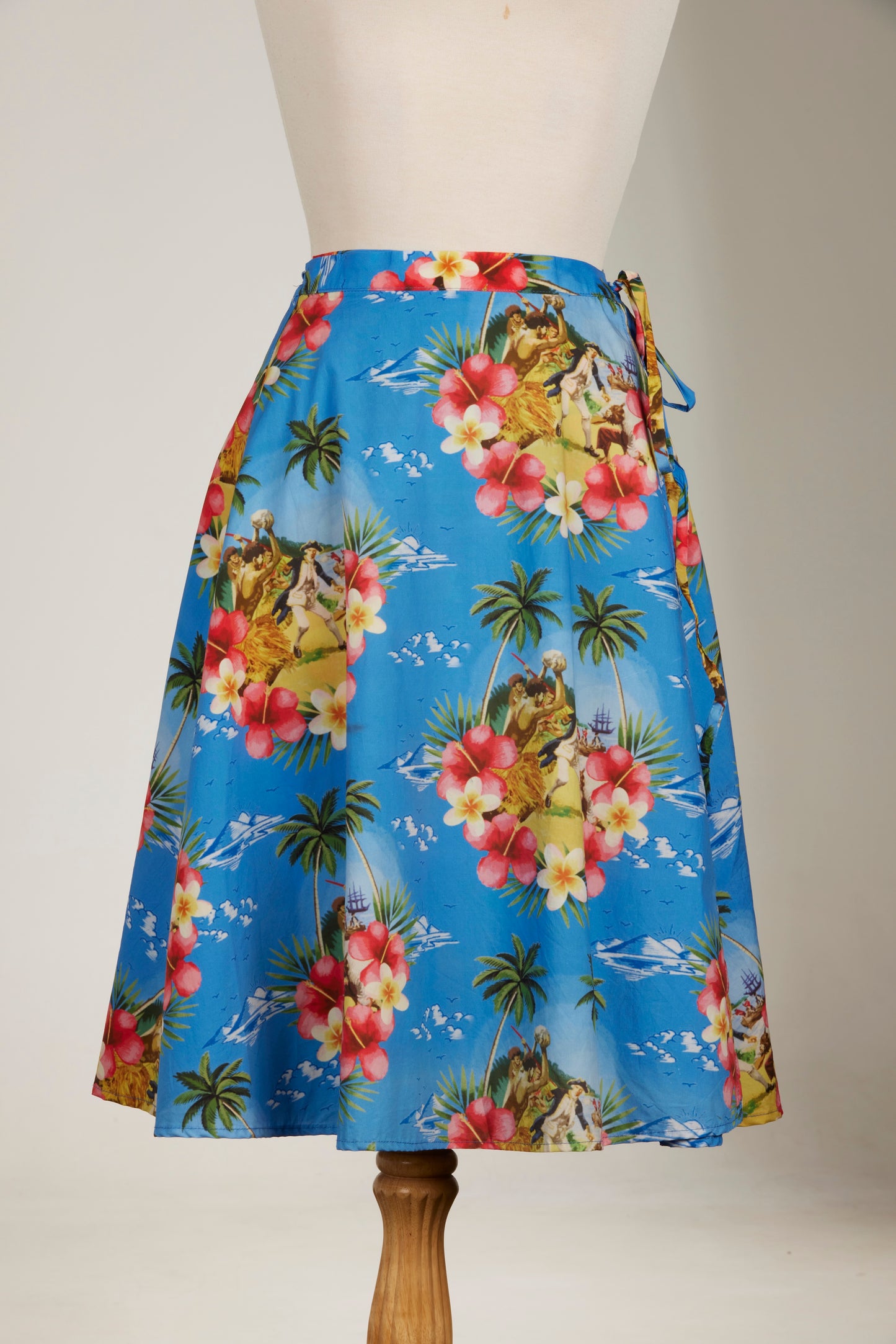 Cooked Hawaiian Wraparound Skirt - Cooked Concepts