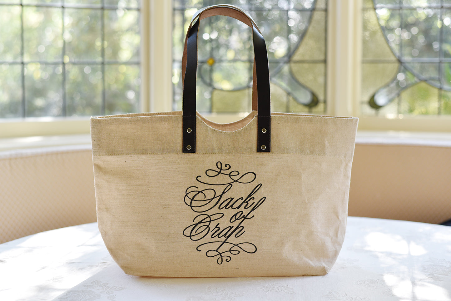 Ballard jute tote discount