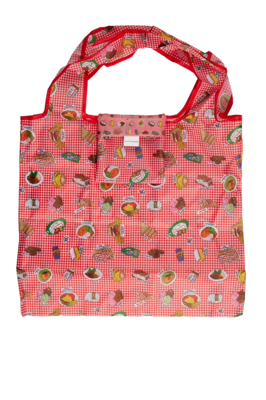 Culinary Delights of the Refined Aussie Palate Reusable Shopping Bag - Cooked Concepts
