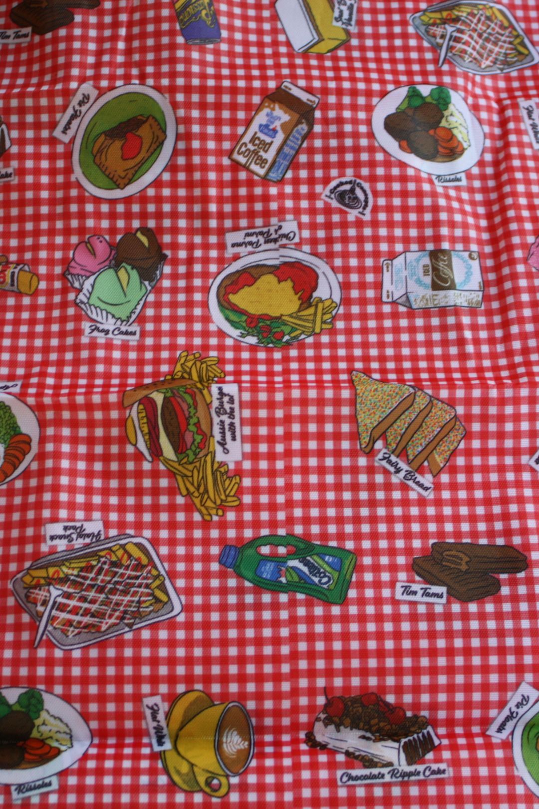 Culinary Delights of the Refined Aussie Palate Reusable Shopping Bag - Cooked Concepts