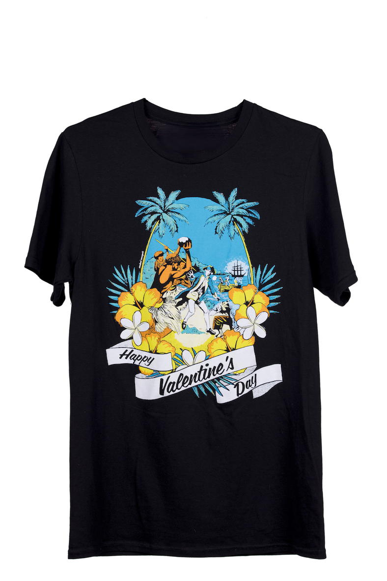 Happy Valentines Day Cook Tee - Cooked Concepts