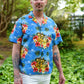 Cooked Hawaiian Shirt - Commemorate when serial coloniser Captain Cook tried to get fresh with the Native Hawaiians on Valentines Day 1779 and met his grisly end. Cooked Concepts-designed fabric and beautifully made by hand, these gender neutral, unisex shirts are the softest pure cotton. They're omnisex and feel amazing. 