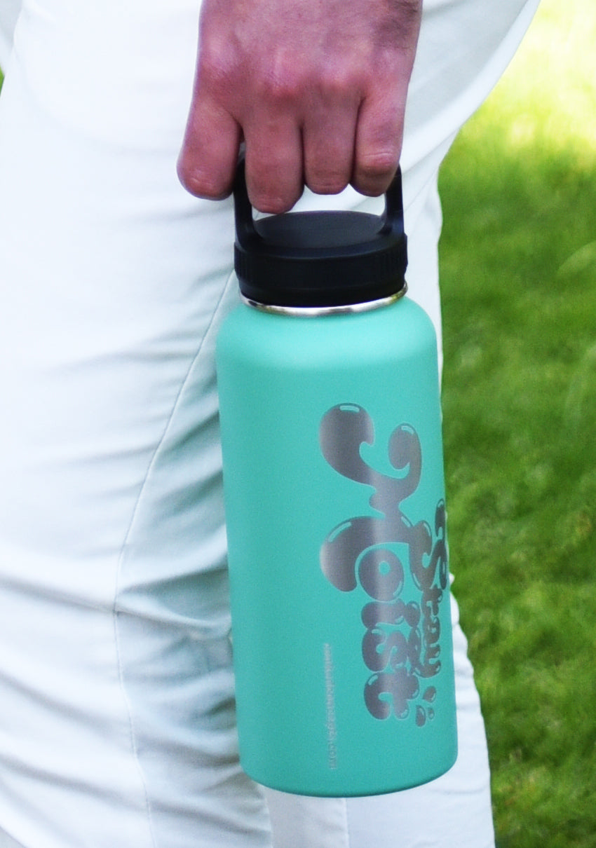 You should be drinking like a bajillion litres a day according to all those health people. This is a beautiful classy huge waterbottle and once your mates, pezzas, workmates see it, they can feel free to shout STAY MOIST at you whenever the mood strikes them. Added bonus: fuck single use plastic! Give someone you love (or perhaps hate) the gift of moisture.&nbsp;

BONUS: If you're looking for a gift for someone who's dealing with THE MENOPAUSE, this is the perfect gift!